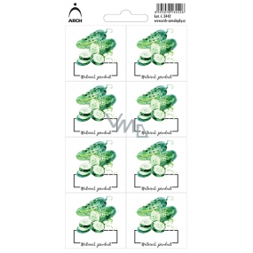 Arch Jar stickers Cucumbers Natural product 8 labels