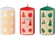 Arome Windows Christmas motif candle cylinder 60 x 110 mm 255 g 1 piece