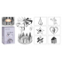 Silver Angel Chime for Tea Light 65 x 160 mm