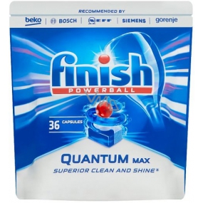 Finish Quantum Max Regular dishwasher tablets 36 pieces