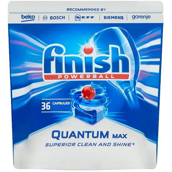 Finish Quantum Max Regular dishwasher tablets 36 pieces