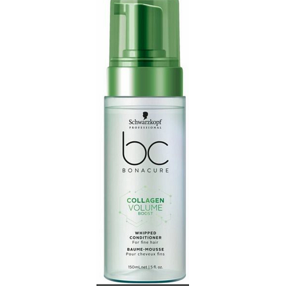 Schwarzkopf Professional BC Bonacure Collagen Volume Boost Whipped Lightweight Foam Conditioner 150 ml