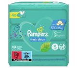 Pampers Fresh Clean baby wipes 4 x 52 pieces