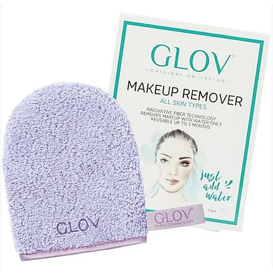 Glov On-The-Go Very Berry 5 Makeup Remover make-up remover gloves for make-up with only 1 piece of water