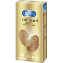 Durex Real Feel non-latex condom for a natural skin-on-skin feeling, nominal width: 56 mm 10 pieces