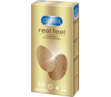 Durex Real Feel non-latex condom for a natural skin-to-skin feel, nominal width: 56 mm 10 pieces