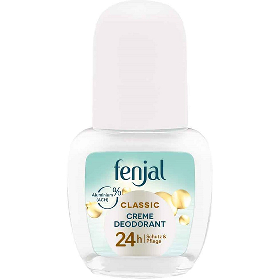 Fenjal Classic 24h Alcohol-Free Roll-On Deodorant for Women 50 ml