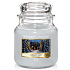 Yankee Candle Candlelit Cabin - Cottage irradiated with a candle scented candle Classic medium glass 411 g