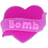Bomb Cosmetics Heart - Hearts Desire 3D Natural Glycerin Soap 90 g