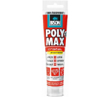 Bison Poly Max Crystal Express quick-drying universal assembly adhesive and sealant Clear 115 g