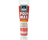 Bison Poly Max Crystal Express fast-drying universal mounting adhesive and sealant Clear 115 g