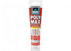 Bison Poly Max Crystal Express quick-drying universal assembly adhesive and sealant Clear 115 g