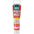 Bison Poly Max Crystal Express fast-drying universal mounting adhesive and sealant Clear 115 g
