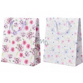 Emocio Gift paper bag 26 x 32 x 12 cm Flowers of various kinds