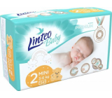 Linteo Baby Premium 2 Mini 3 - 6 kg disposable diapers 34 pieces