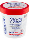 Lactovit Lactourea Mousse Cream moisturizing foam cream for face and body for very dry skin 250 ml