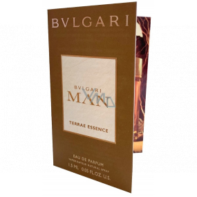 Bvlgari Man Terrae Essence Eau de Parfum for Men 1.5 ml with spray, vial