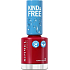 Rimmel London Kind & Free nail polish 156 Poppy Pop Red 8 ml