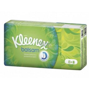 Kleenex Balsam Hanks hygienic handkerchiefs four-layer 8 x 9 pieces