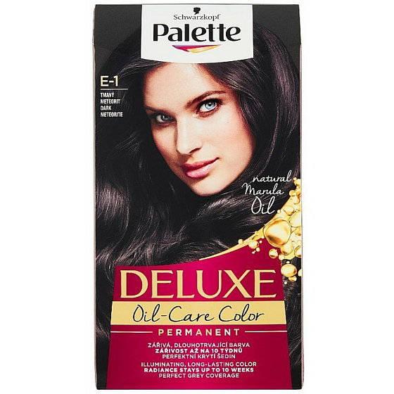 Schwarzkopf Palette Deluxe Hair Color E-1 Dark Meteorite 115 ml