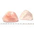 Rose quartz Tumbled natural stone 160 - 220 g, 1 piece, stone of love