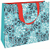 Nekupto Gift paper bag with embossing 30 x 23 x 12 cm Christmas mistletoe