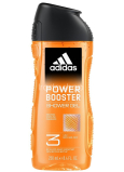 Adidas Power Booster 3in1 shower gel for body, hair and skin for men 250 ml