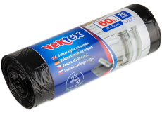 Vektex Waste bags black 6 µ, 60 litres 60 x 70 cm 50 pieces