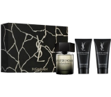 Yves Saint Laurent La Nuit de L´Homme Eau de Toilette 100 ml + shower gel 2 x 50 ml, gift set for men