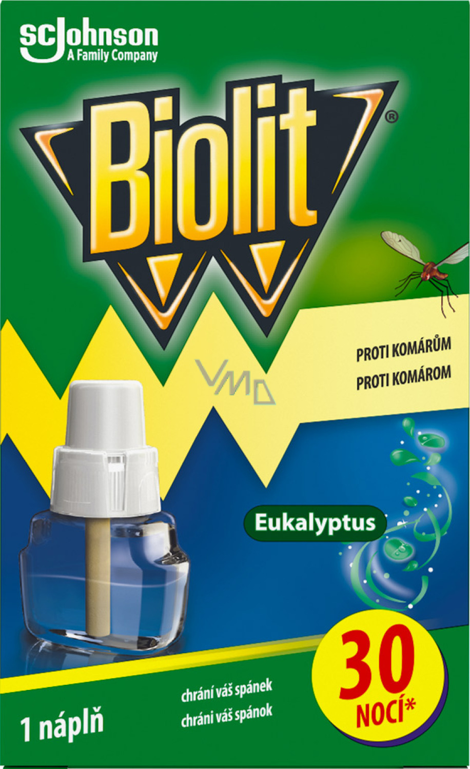 Biolit liquid refill for electric evaporator Eucalyptus 30 nights, 21 ...