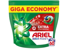 Ariel Extra Plus All in 1 Pods+ Extra gelové kapsle na praní univerzální 60 kusů