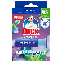 Duck WC Block Fresh Discs Virtual Violet, 36 ml