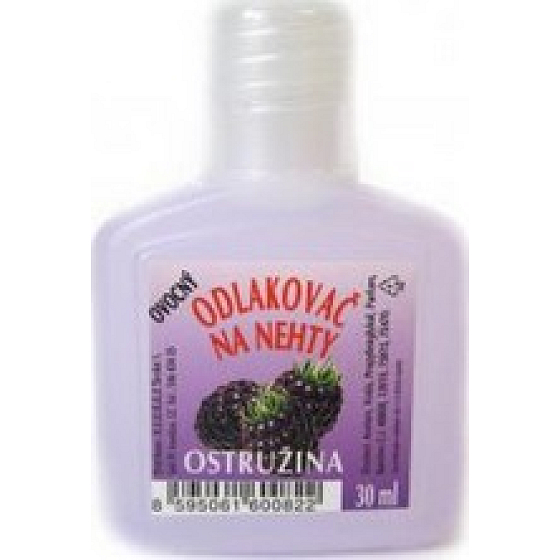Bione Cosmetics Blackberry nail polish remover 30 ml travel pack