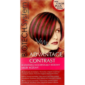 Biotech System Advantage Contrast pink hair highlighter 15 g + 30 ml