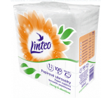 Linteo Satin paper napkins 33 x 33 cm 100 pieces white