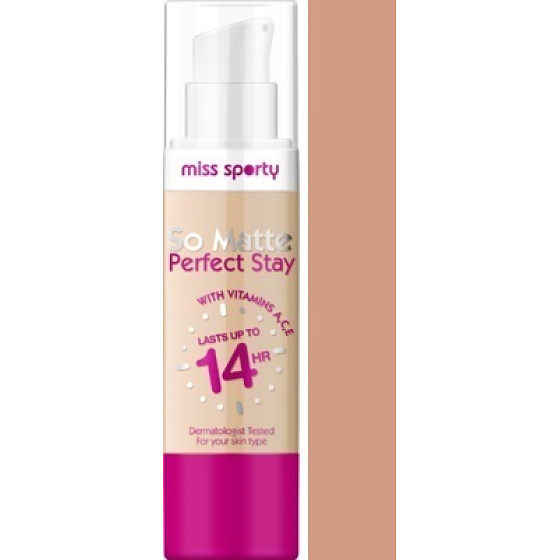 Miss Sports So Matte Perfect Stay Makeup 004 Dark 27.3 ml