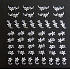 Absolute Cosmetics Nail Art self-adhesive nail stickers 3DS15 1 sheet