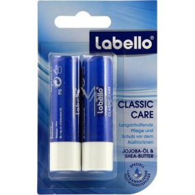 Labello Classic Care lip balm 2 x 5.5 g