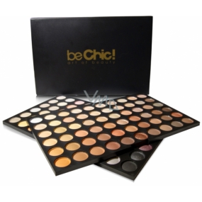 Be Chic! Professional Set Warm, palette of 2 x 60 eye shadows
