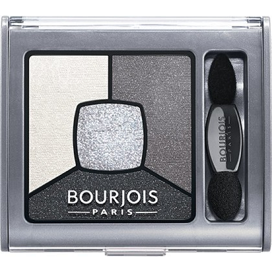 Bourjois Smoky Stories Quad Eyeshadow Palette Eyeshadow 01 Gray And Night 3.2 g