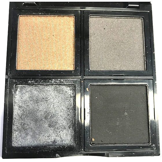 Be Chic! Smokey Eyes Eye Shadow Palette 4 eyeshadow palette, damaged