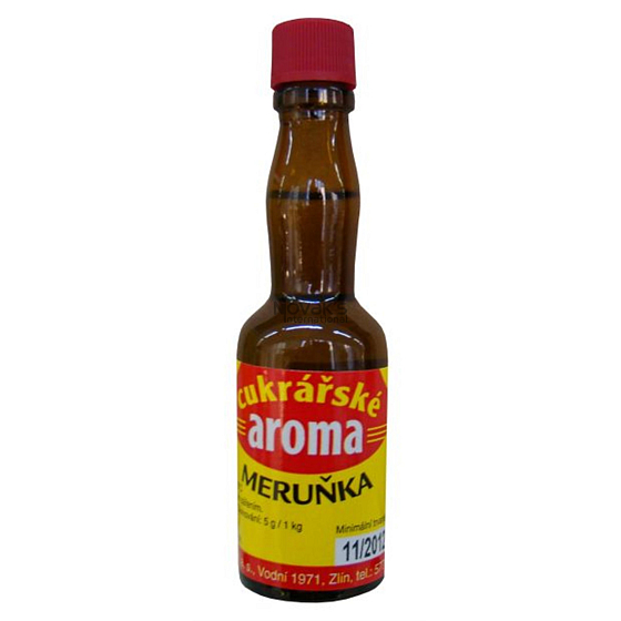Aroma Apricot Alcohol Flavoring for Pastries, Beverages, Ice Cream, and Confectionery Products 20 ml