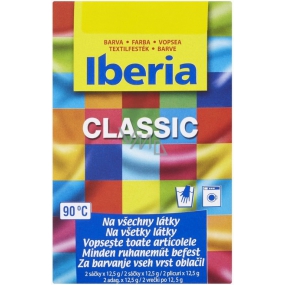 Iberia Classic Textile paint yellow 2 x 12.5 g