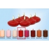 Lima Floating lens candle red 50 x 25 mm 6 pieces