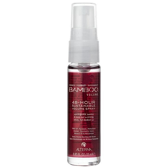 Alterna Bamboo Volume 48Hour Sustainable spray for a volume of 25 ml Mini