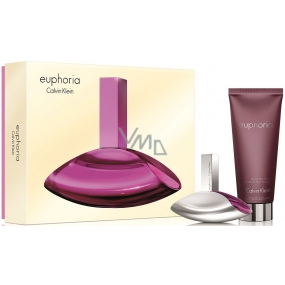 Calvin Klein Euphoria perfumed water for women 50 ml + body lotion for women 200 ml, gift set