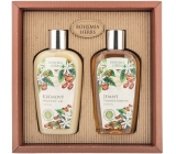 Bohemia Gifts Caffeine shower gel 250 m + shampoo 250 ml, cosmetic set