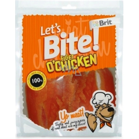 Brit Lets Bite Chicken breast fillets treat for dogs 400 g