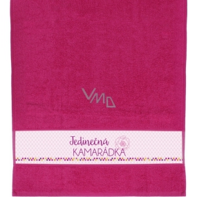Albi Towel Unique friend pink 90 cm × 50 cm