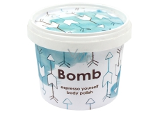 Bomb Cosmetics Mandlový olej Přírodní sprchový tělový peeling 365 ml